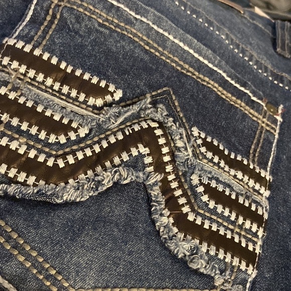 Nwt Men’s size 42×30 quilted giraffe, blue jeans T27 - Picture 8 of 8